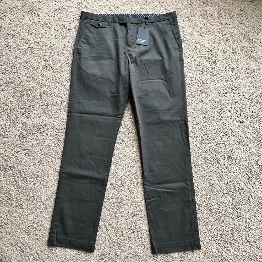 Ted Baker 36R Genay Irvine Slim Fit Chinos - Khaki